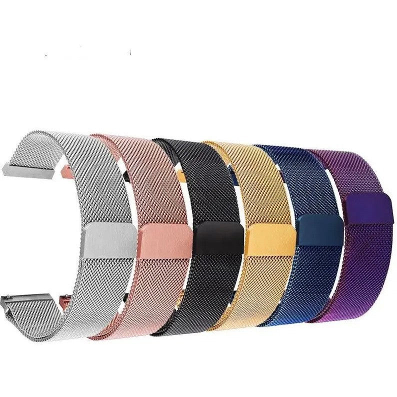 PyLuke Smart Watch Steel Metal Strap