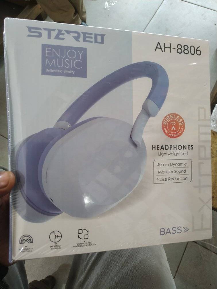 AH-8806 Wireless Bluetooth Headset over-ear