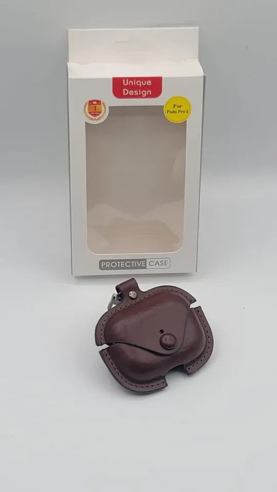 Luxury Leather Cover For Airpods Pro 2 | Protective Case for Airbuds
