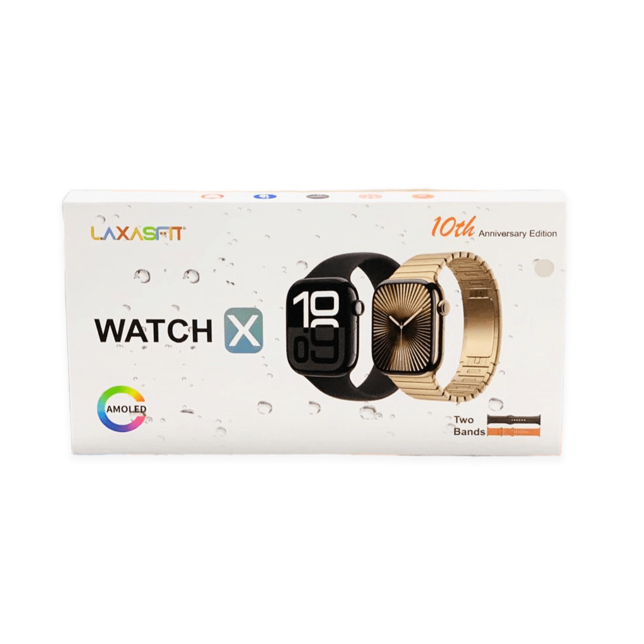 Smartwatch LaxasFit Watch X 10 Smart watch | Good Quality with 2 bands and smooth Touch