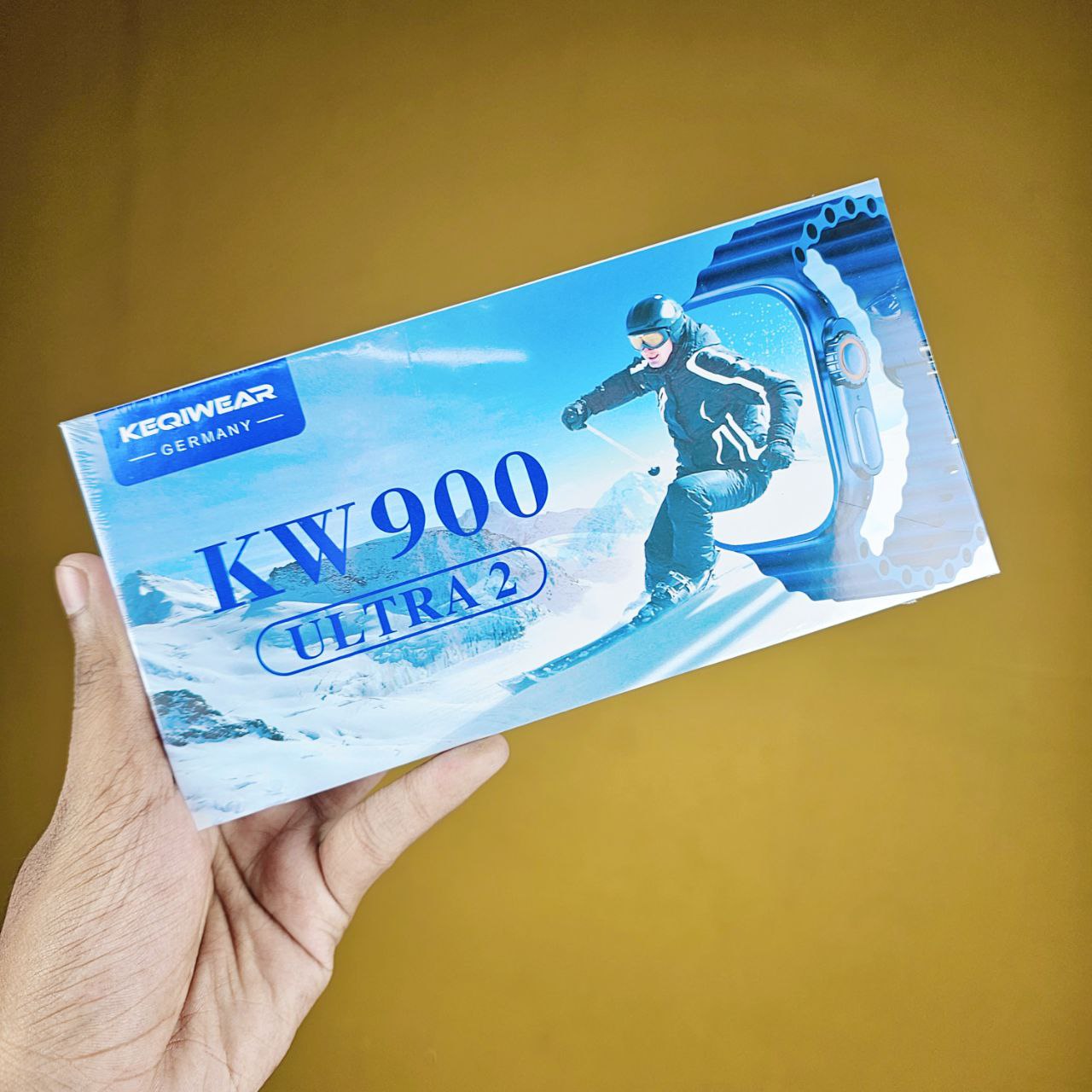 KW900 Ultra 2 Smartwatch- Silver Color