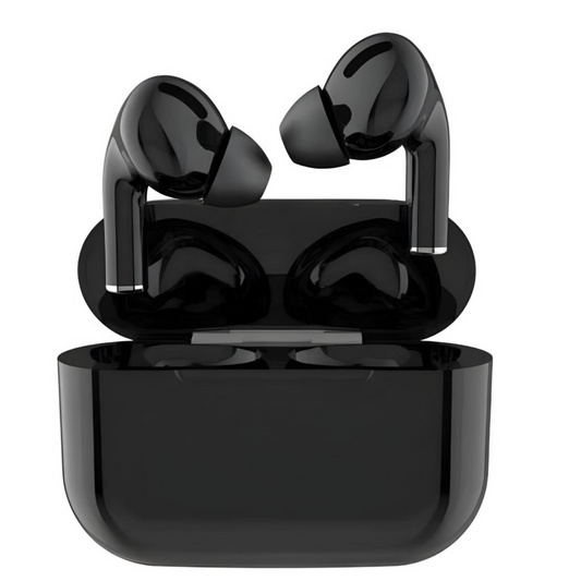 Black Air Pro AirBuds compatible with all smartphone