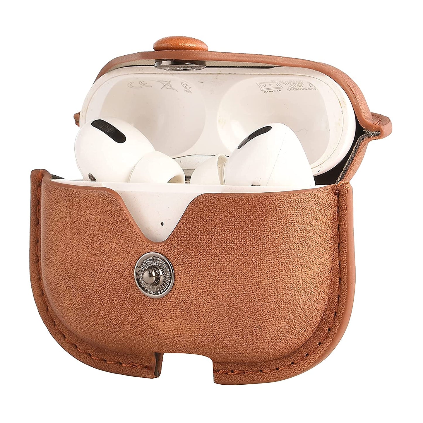 Luxury Leather Cover For Airpods Pro 2 | Protective Case for Airbuds