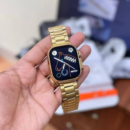 i20 Ultra Pro Max 10 in 1 with AirPods Pro 2 | 7 Straps | Luxury Gift