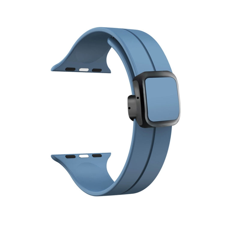 42mm-44mm-45mm-49mm Magnetic Square Buckle Silicone Watch Starps