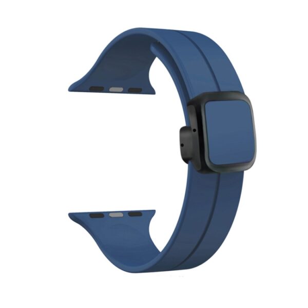 42mm-44mm-45mm-49mm Magnetic Square Buckle Silicone Watch Starps