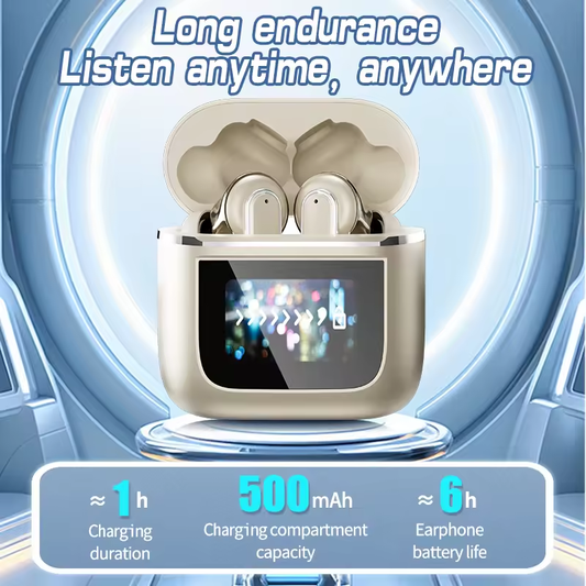 New YX27 Airpods with ANC+ENC, HD Stereo Noise Cancelation