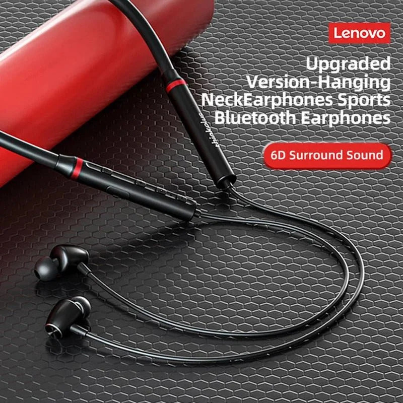 Lenovo HE05X 2 Bluetooth 5.0 Earphones | HIFI Magnetic Neckband Headset