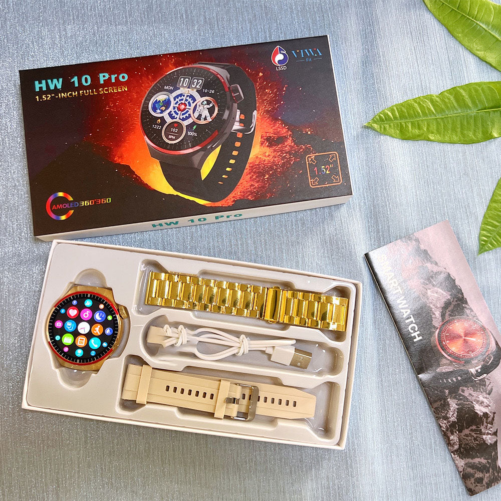 Table HW10 Huawei Smart Hand 2025 New Pro Business Smart Watch Men & Women Bluetooth Call Phone Waterproof Sports Watch Wireless Charger Strap