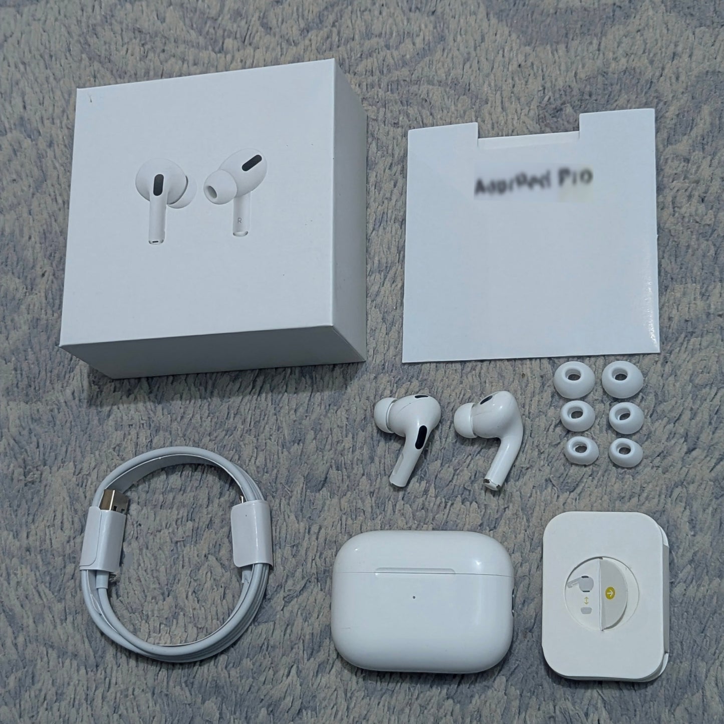 Airpods Pro 2 | Extreme Bass & Crystal Clear Sound | Buzzer, Magnet & Extra Eartips