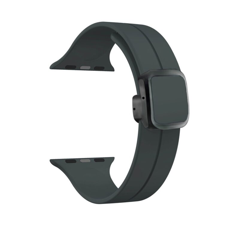 42mm-44mm-45mm-49mm Magnetic Square Buckle Silicone Watch Starps