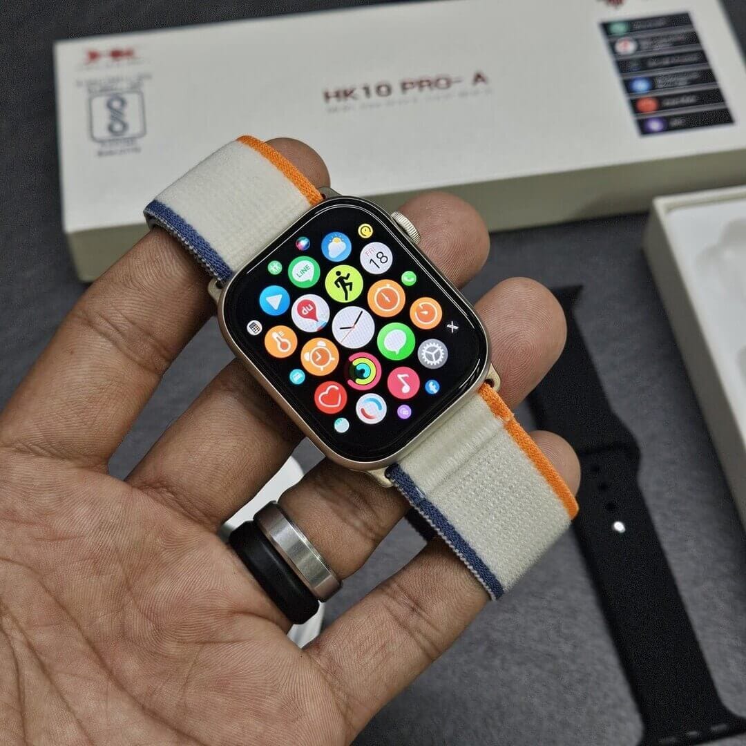 HK10 Pro-A latest Series 10 Smartwatch -- Amoled Screen with Long Battery timing