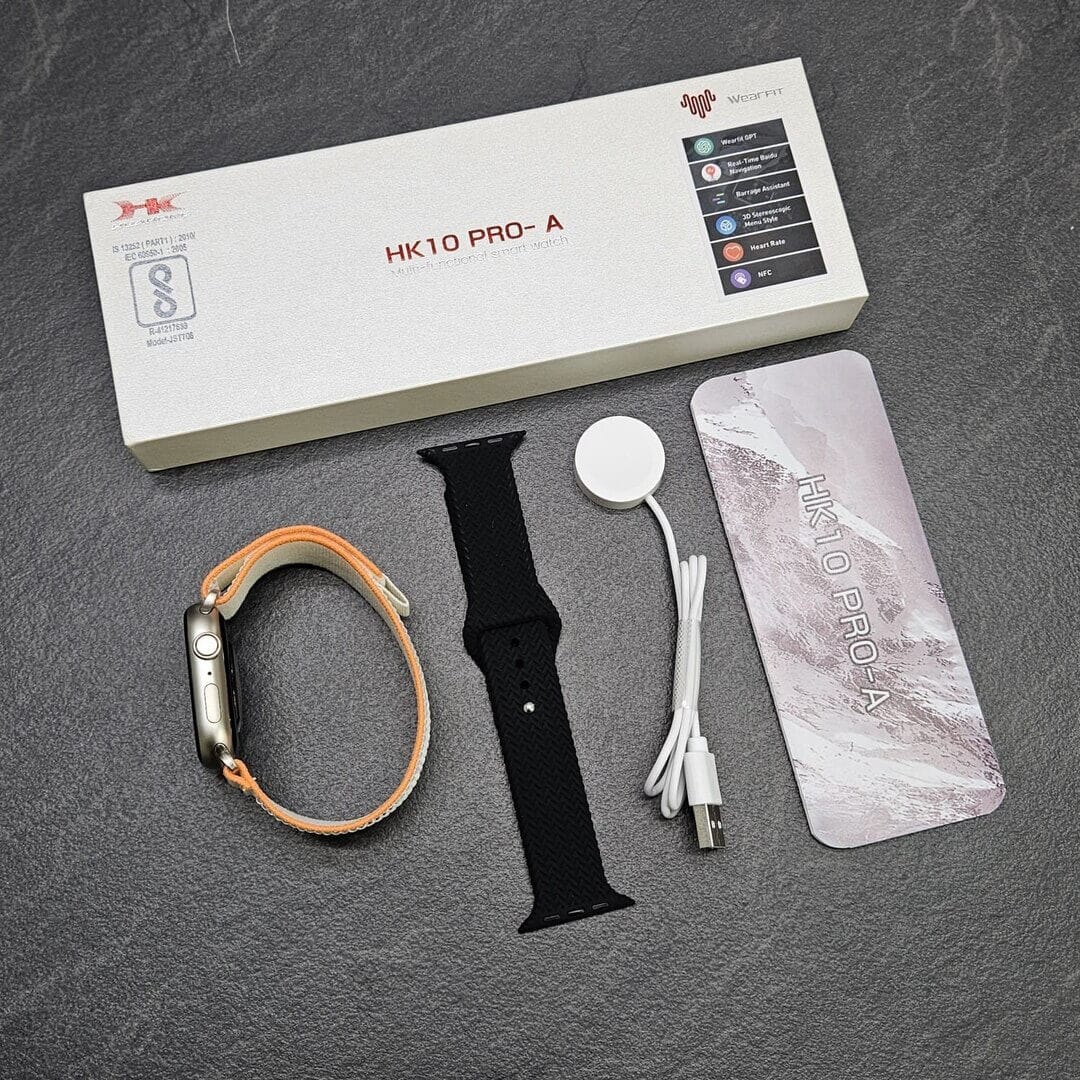 HK10 Pro-A latest Series 10 Smartwatch -- Amoled Screen with Long Battery timing