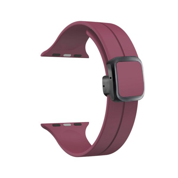 42mm-44mm-45mm-49mm Magnetic Square Buckle Silicone Watch Starps