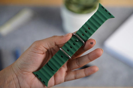 Silicone Ocean Band Strap for Smart Watch Ultra 8 7 6 5 4 SE 45mm 49mm 44mm 42mm