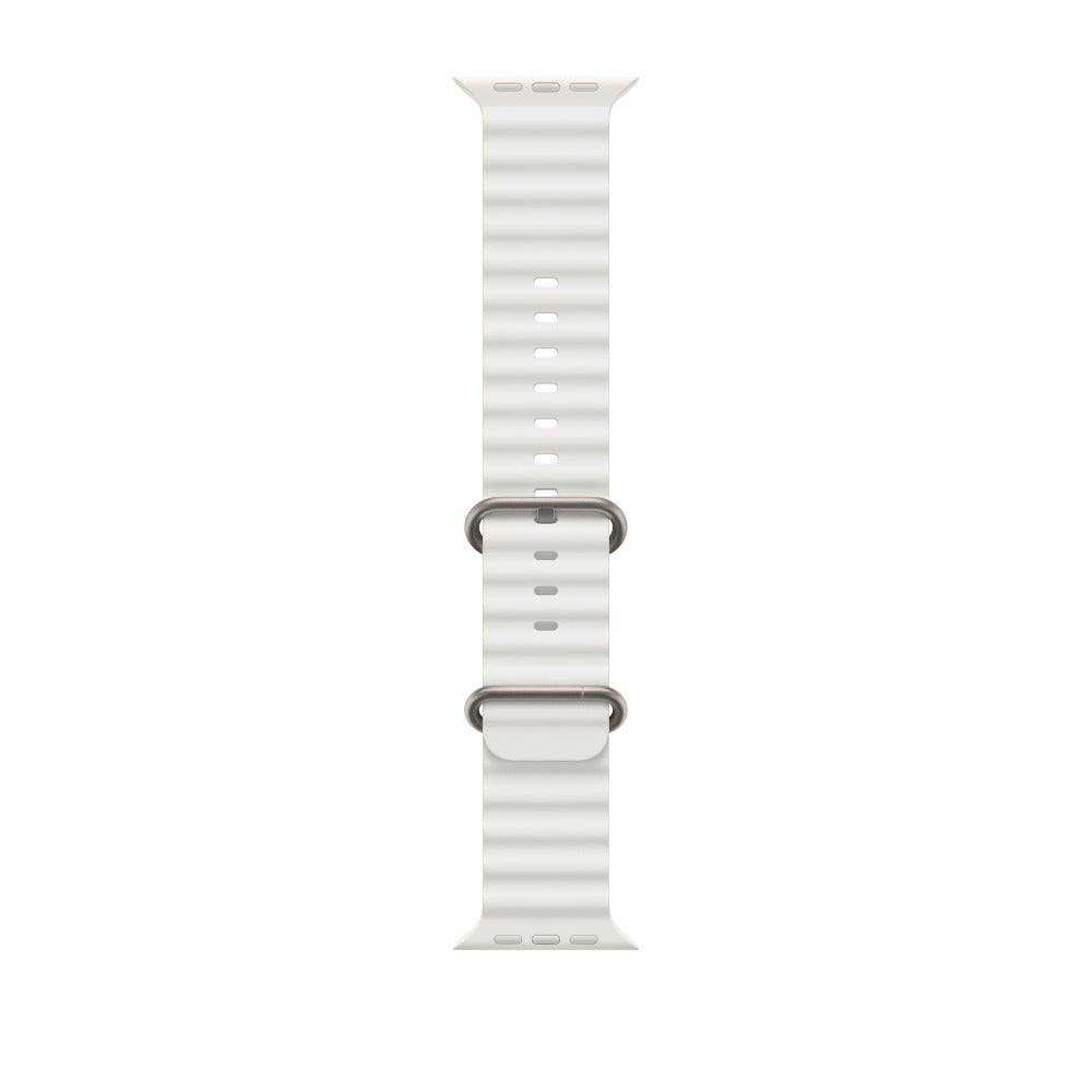 Silicone Ocean Band Strap for Smart Watch Ultra 8 7 6 5 4 SE 45mm 49mm 44mm 42mm
