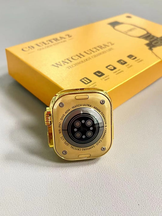 C9 Ultra 2 Golden Edition Smart Watch